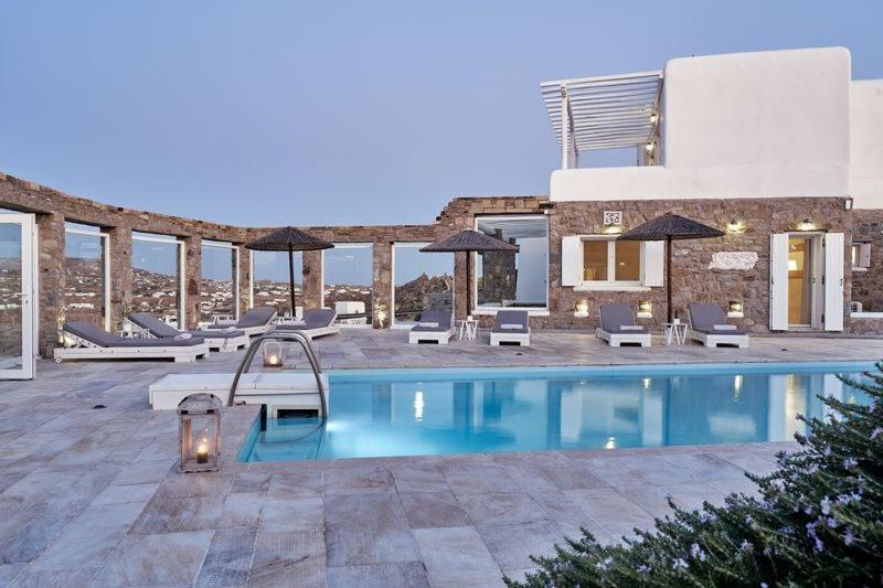 Villa Petrolefko By Ethos Hospitality Ornos  Dış mekan fotoğraf