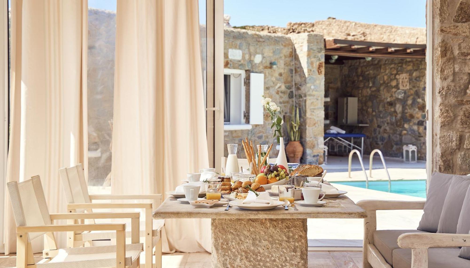 Villa Petrolefko By Ethos Hospitality Ornos  Dış mekan fotoğraf